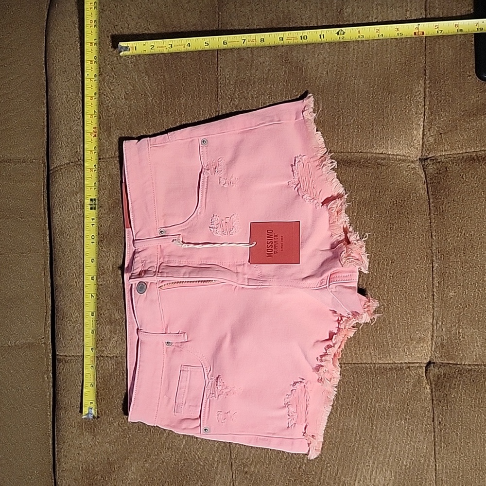 Mossimo High Rise Short Shorts Pink